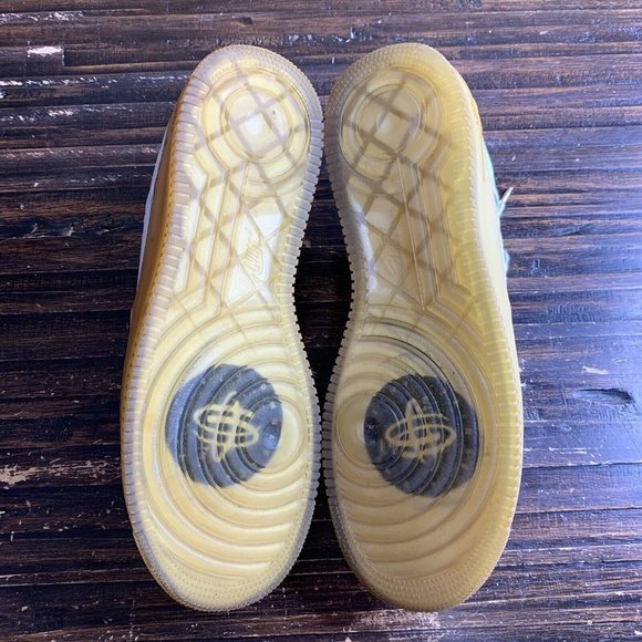 NIKE AIR FORCE 1 LOW WHITE AIR HUARACHE 2008 (354714 - 111) SIZE 12 - Picture 6 of 8